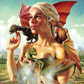 Illustration for article titled Check out the astonishing artwork from Mondo's Game of Thrones gallery show